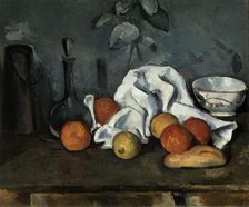 Fruit 1879-1880. Artist: Paul Cezanne