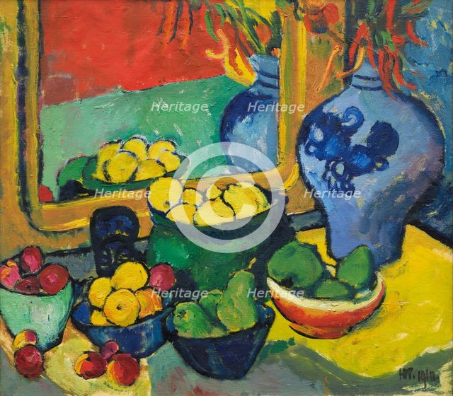 Fruit, 1910. Creator: Pechstein, Hermann Max (1881-1955).