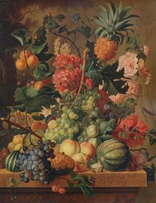 Fruit and Flowers 1789, (1938). Artist: Paul Theodor van Brussel