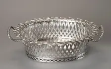 Fruit Basket, 1729. Creator: Paul Jacques de Lamerie (British, 1688-1751)
