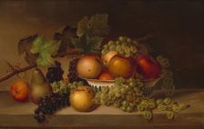 Fruit, c. 1860. Creator: Harriet Cany Peale