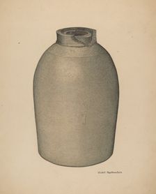 Fruit Jar, c. 1940. Creator: Violet Hartenstein