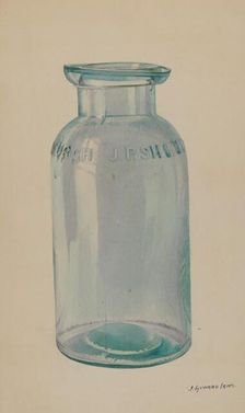 Fruit Jar, c. 1938. Creator: J. Howard Iams