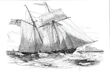 Fruit Schooner, 1844. Creator: Unknown