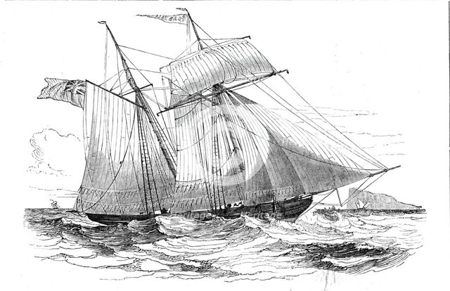 Fruit Schooner, 1844. Creator: Unknown.