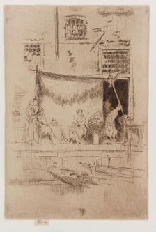 Fruit Stall, 1879-1880. Creator: James Abbott McNeill Whistler
