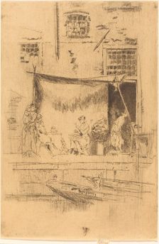Fruit-Stall, 1880. Creator: James Abbott McNeill Whistler