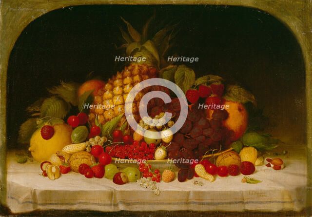 Fruit Piece, 1849. Creator: Robert Seldon Duncanson.