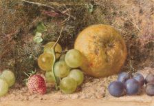 Fruit piece c1855. Creator: William Henry Hunt