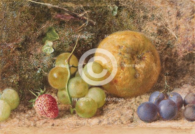 'Fruit piece', c1855. Creator: William Henry Hunt.