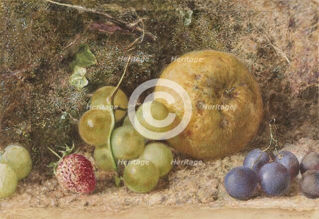 'Fruit piece', c1855. Artist: William Henry Hunt.