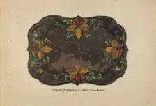 Fruit Tray, c. 1937. Creator: Elmer G Anderson