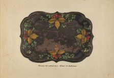 Fruit Tray, c. 1937. Creator: Elmer G Anderson