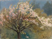 Fruit Tree in Blossom, c1900s. Creator: Arvid Jarnefelt