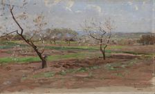 Fruit-Trees in Bloom, Suresnes, 1890. Creator: Victor Westerholm
