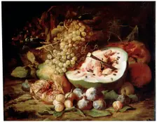 Fruits 1670s. Artist: Abraham Brueghel