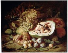 Fruits 1670s. Artist: Abraham Brueghel
