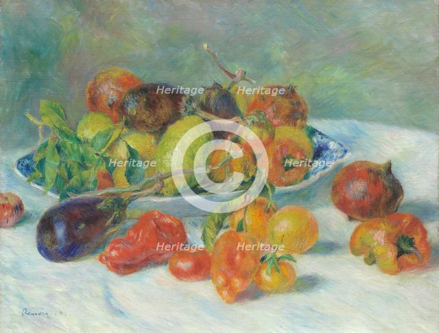 Fruits of the Midi, 1881. Creator: Pierre-Auguste Renoir.