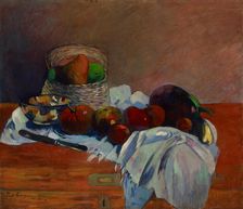 Fruits and Knife (Fruits et couteau), 1901. Creator: Gauguin, Paul Eugéne Henri (1848-1903)