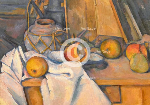 Fruits et pot de gingembre, 1890-1893. Creator: Cézanne, Paul (1839-1906).