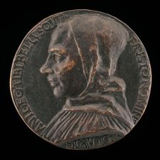 Fra Alberto Belli, died 1482 [obverse], c. 1497. Creators: Niccolo Fiorentino, Unknown