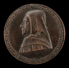 Fra Cesario of Ferrara, died 1490, Servite Monk, c. 1467. Creator: Sperandio Savelli