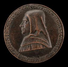 Fra Cesario of Ferrara, died 1490, Servite Monk, c. 1467. Creator: Sperandio Savelli