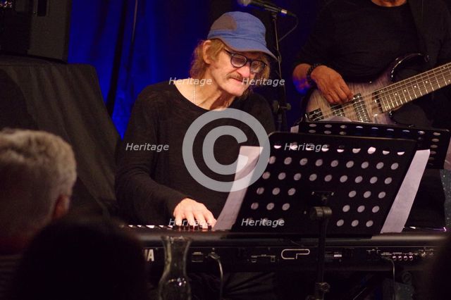 Fraank Martin, Jose Neto Quartet, Verdict Jazz Club, Brighton, East Sussex, May 2025. Creator: Brian O'Connor.