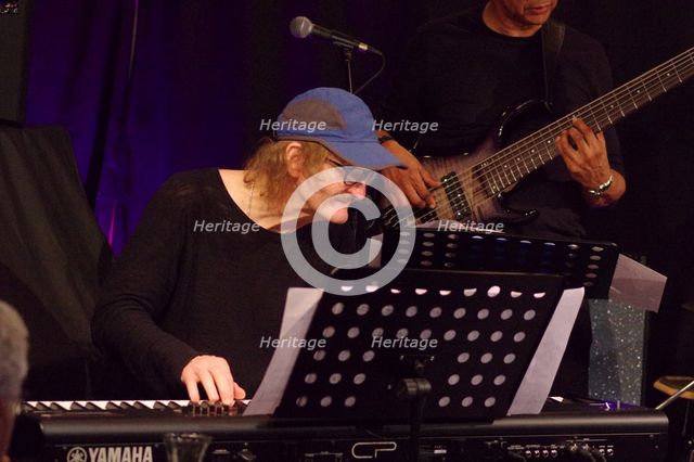 Fraank Martin, Jose Neto Quartet, Verdict Jazz Club, Brighton, East Sussex, May 2025. Creator: Brian O'Connor.