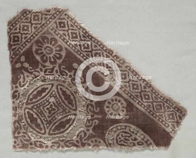 Fragment, 1300s. Creator: Unknown.