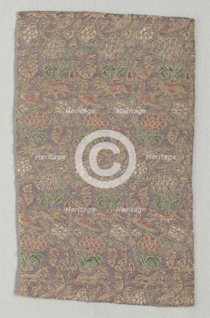 Fragment, 1700s. Creator: Unknown.