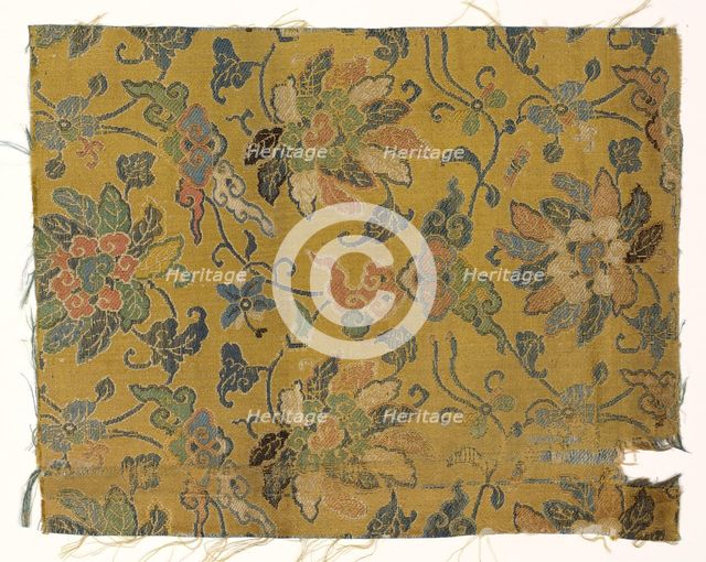 Fragment, 1700s. Creator: Unknown.