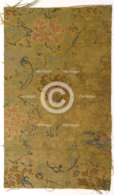 Fragment, 1700s. Creator: Unknown.