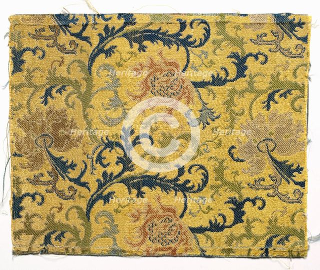 Fragment, 1700s. Creator: Unknown.