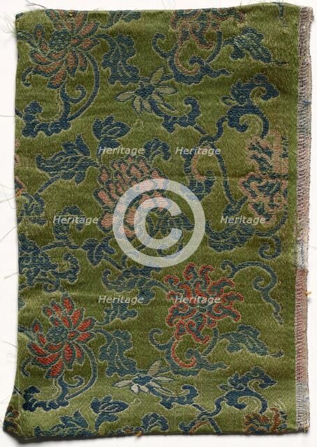 Fragment, 1700s. Creator: Unknown.