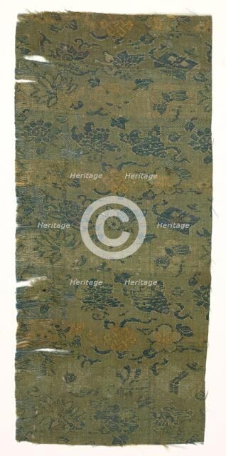 Fragment, 1700s. Creator: Unknown.