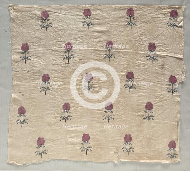 Fragment, 1700s. Creator: Unknown.