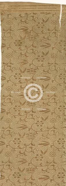 Fragment, 1800s. Creator: Unknown.