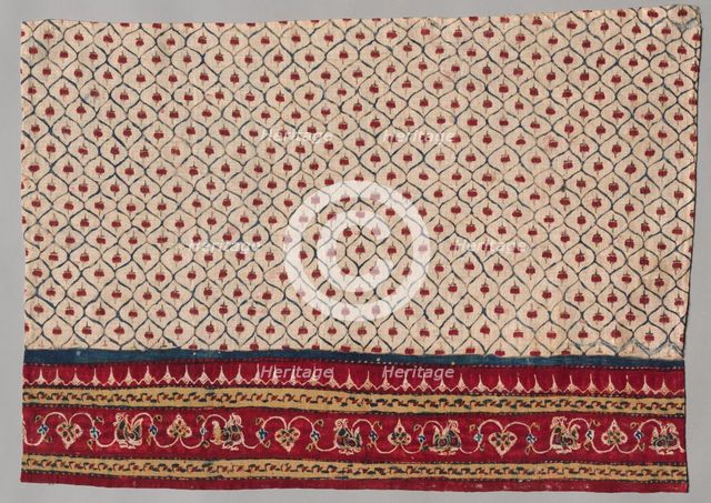 Fragment, 1800s. Creator: Unknown.