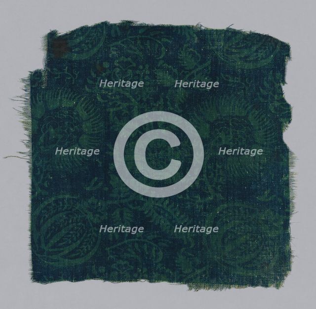 Fragment (Chair Seat Cover), Austria, c. 1820. Creator: Unknown.