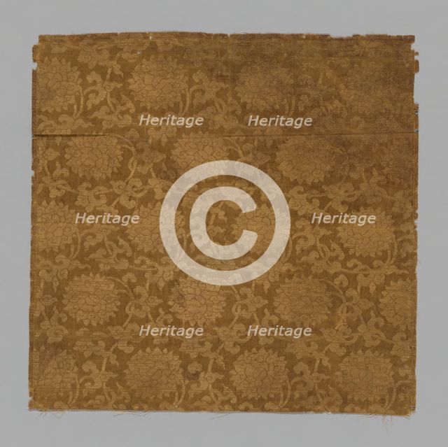 Fragment, China, 17th/18th century. Creator: Unknown.