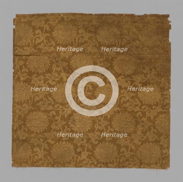 Fragment, China, 17th/18th century. Creator: Unknown.