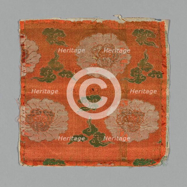 Fragment, China, 18th century, late Edo period (1789-1868)/ Meiji period (1868-1912). Creator: Unknown.