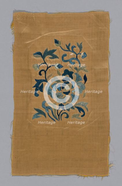 Fragment, China, 1900, Qing dynasty(1644-1911). Creator: Unknown.