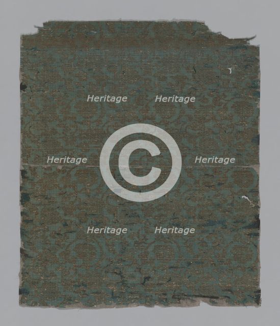 Fragment, China, Late Ming (1368-1644)/early Qing Dynasty (1644-1912), possibly 17th century. Creator: Unknown.