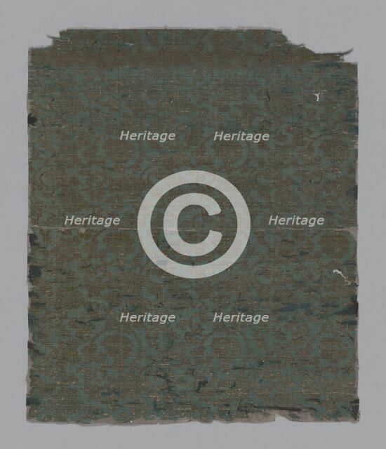 Fragment, China, Late Ming (1368-1644)/early Qing Dynasty (1644-1912), possibly 17th century. Creator: Unknown.