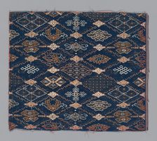 Fragment, China, Qing Dynasty (1644-1911), 1700/1750. Creator: Unknown