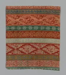 Fragment, China, Qing Dynasty (1644-1911), early 19th century. Creator: Unknown