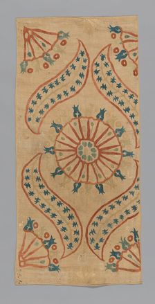 Fragment (Cushion Cover), Turkey, 1675/1700. Creator: Unknown