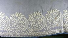 Fragment (Bottom of Skirt), France, 1810. Creator: Unknown